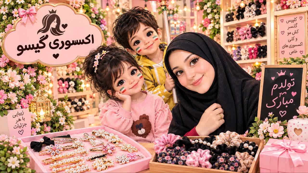 انواع اکسسوری مو