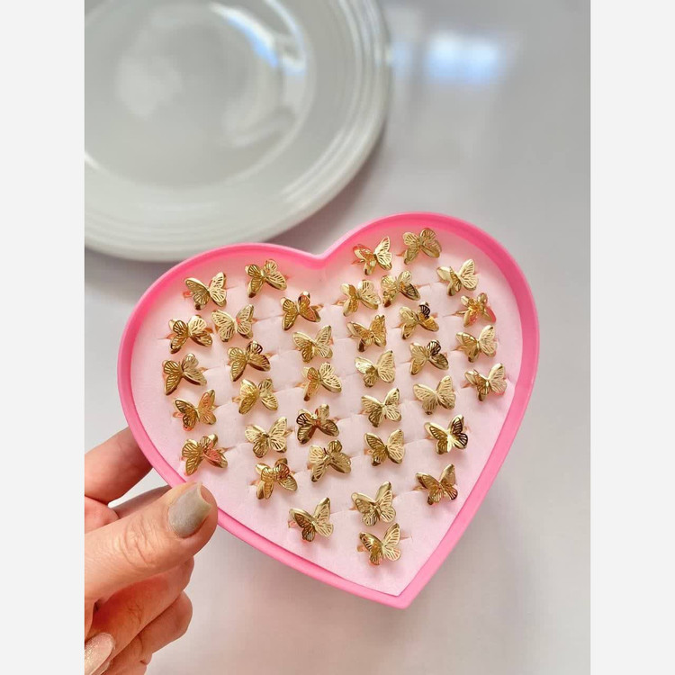 انگشتر بچه گانه پروانه