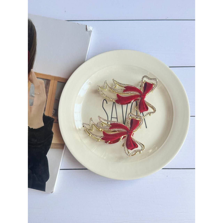 کلیپس مجلسی پاپیون قرمز ومشکی