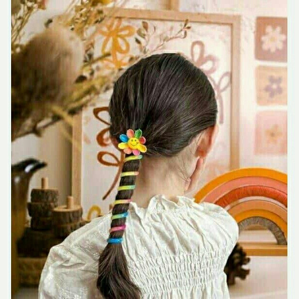 کش سیم تلفنی آفتابگردون و کروم